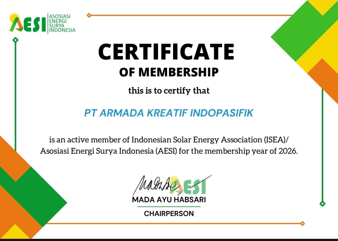 Sertifikat Keanggotaan AESI
